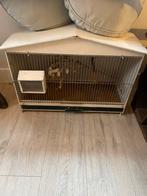 Leuke witte brocante kooi, Antiek en Kunst, Ophalen