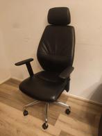 SIGMA Office Chair van leer., Ophalen, Zo goed als nieuw, Zwart