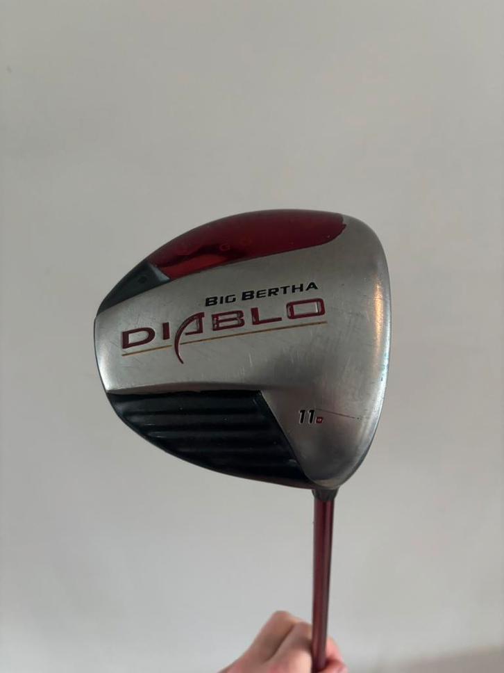 Callaway Big Bertha Diablo Draw Driver | 11* Loft | A Flex, Sport en Fitness, Golf, Zo goed als nieuw, Club, Callaway, Ophalen of Verzenden