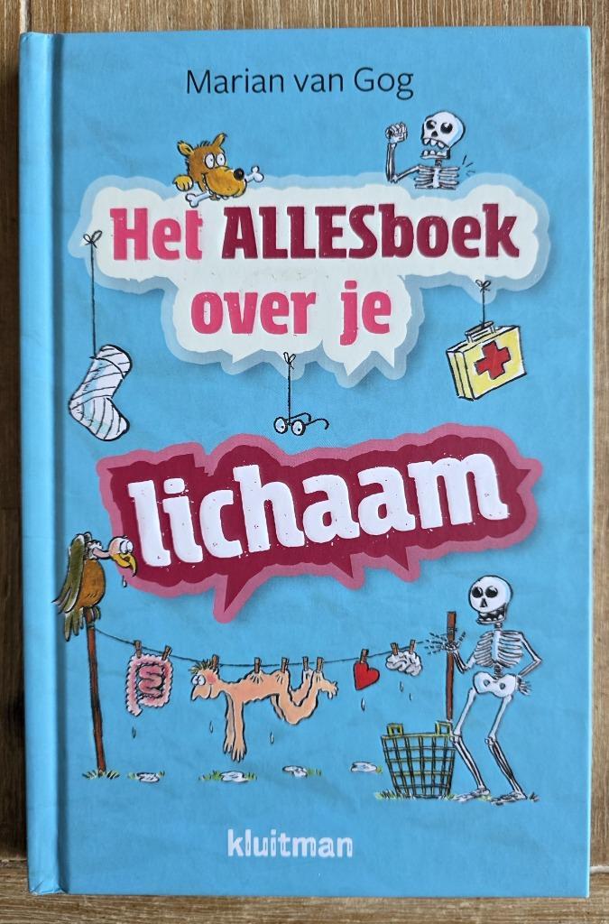 Het allesboek over je lichaam - Marian van Gog, Boeken, Kinderboeken | Jeugd | onder 10 jaar, Zo goed als nieuw, Fictie algemeen