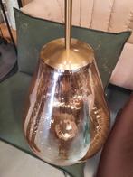Prachtige hanglamp LEONA Light & Living glas amber druppel, Huis en Inrichting, Ophalen of Verzenden, Zo goed als nieuw, Glas