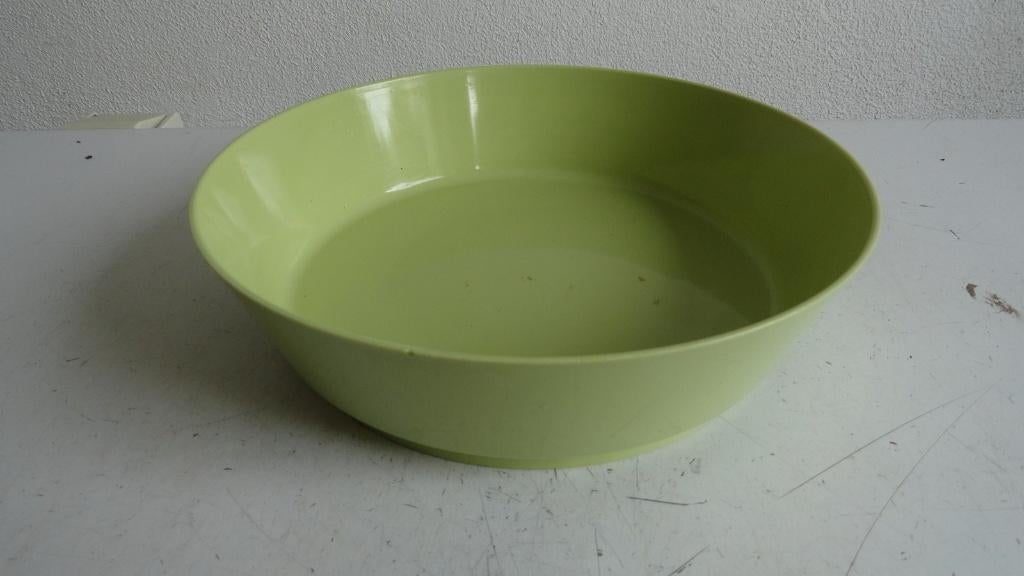 Schaaltje, groen kunststof Vitri, made in west-germany 717, Ophalen of Verzenden