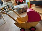 Houten poppenwagen/loopwagentje van Dijk toys, Kinderen en Baby's, Speelgoed | Houten speelgoed, Zo goed als nieuw, Ophalen