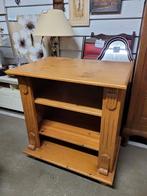 Kastje hout grenen look TV audio meubel, Huis en Inrichting, Kasten | Televisiemeubels, Ophalen, Gebruikt, 50 tot 100 cm, Minder dan 100 cm