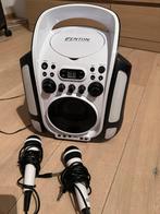 Fenton SBS30W karaokeset met 2 microfoons (ZGAN), Audio, Tv en Foto, Karaoke-apparatuur, Ophalen of Verzenden, Zo goed als nieuw