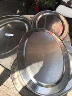 6 RVS Serveerschalen - 70x51 cm, Ophalen