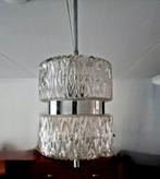 Vintage hanglamp, gemaakt in de jaren 70 austrolux, Ophalen of Verzenden, Glas, Minder dan 50 cm