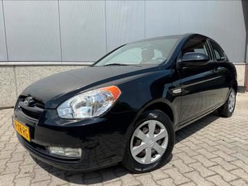 Hyundai Accent 1.4 3DRS 2007 Zwart/AIRCO/1E EIGENAAR beschikbaar voor biedingen