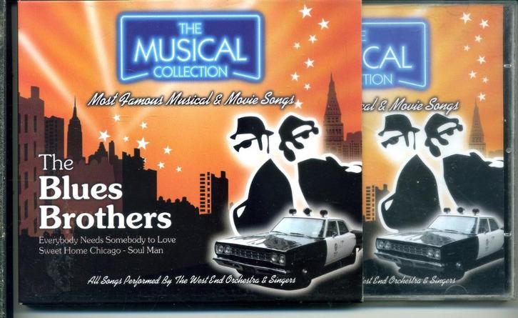 The West End Orchestra & Singers – The Blues Brothers 14 nrs, Cd's en Dvd's, Cd's | Filmmuziek en Soundtracks, Zo goed als nieuw