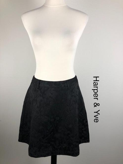 Harper & Yve Rok  (mt: 36) 19,1/8224, Kleding | Dames, Rokken, Zo goed als nieuw, Maat 36 (S), Zwart, Boven de knie, Ophalen of Verzenden