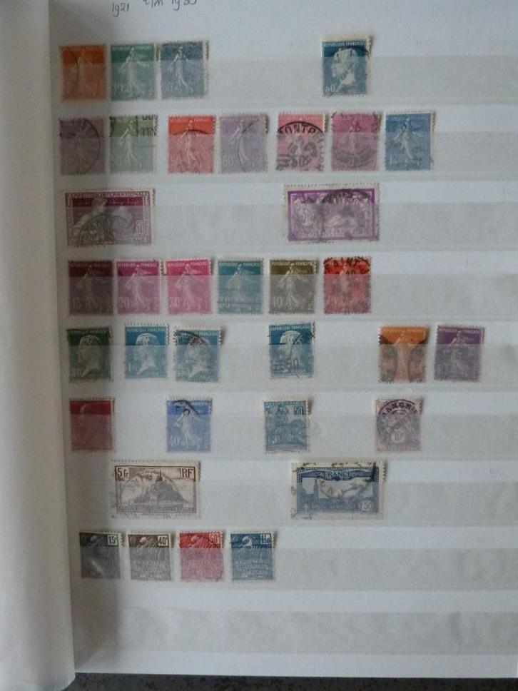Frankrijk - 1921 t/m 1930 - gestempeld, Postzegels en Munten, Postzegels | Europa | Frankrijk, Gestempeld, Ophalen of Verzenden