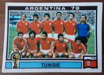 Panini Argentina 78 World Cup Team Tunesië
Nr 152, Ophalen of Verzenden, Zo goed als nieuw, Poster, Plaatje of Sticker