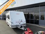 Dethleffs C'Go 475 EL 2 Aparte bedden + Zit 1300Kg Bj 2016, Caravans en Kamperen, Caravans, Lengtebed, Bedrijf, Treinzit, Tot en met 3