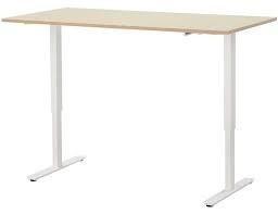 2 x zit sta bureau's van ikea (skarsta), Huis en Inrichting, Bureaus, Zo goed als nieuw, Ophalen