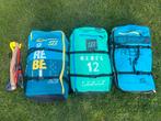 North Rebel Kite Set (9,12,14) met Duotone TrustBar, Watersport en Boten, Kitesurfen, Geen board, Ophalen of Verzenden, Bar