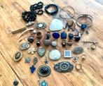 Zilveren ringen en broches, 20 of groter, Ophalen of Verzenden, Zo goed als nieuw, Dame