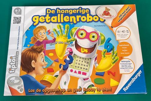TipToi geef me een 3 / de hongerige getallenrobot, Kinderen en Baby's, Speelgoed | Educatief en Creatief, Zo goed als nieuw, Ontdekken
