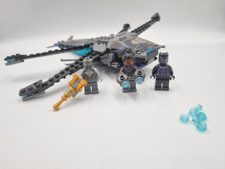 Lego Super Heroes 76186 Black Panther Dragon Flyer, Kinderen en Baby's, Speelgoed | Duplo en Lego, Zo goed als nieuw, Lego, Complete set