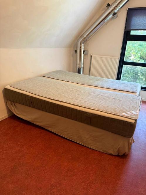 twee keer eenpersoons of 2 persoonsbed Sultan Ikea, Huis en Inrichting, Slaapkamer | Bedden, Gebruikt, Eenpersoons, 80 cm, 200 cm