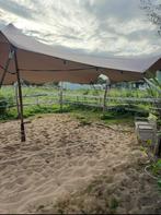 Strechtent met scheur 7,5 x 10, Tuin en Terras, Partytenten, Ophalen, Minder dan 5 meter