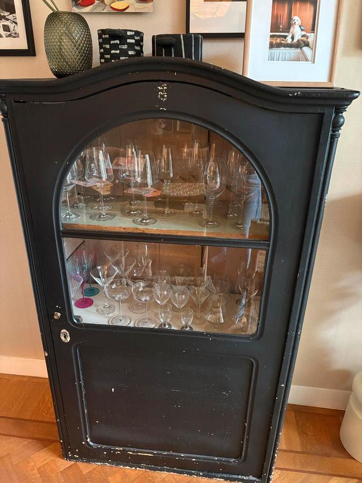 Zwarte Servieskast - Scotch Collectables, Antiek en Kunst, Antiek | Meubels | Kasten, Ophalen