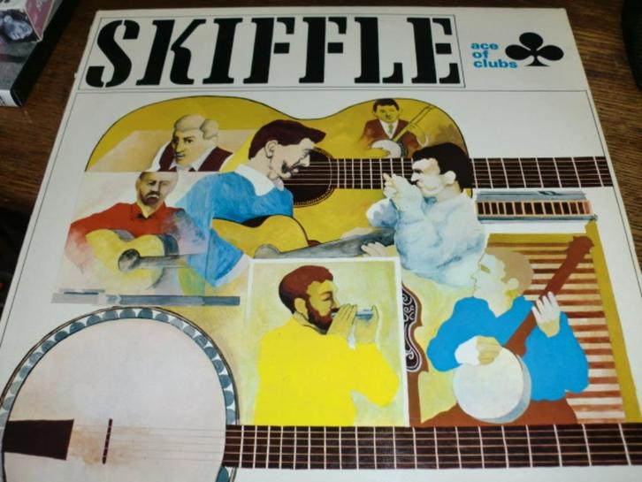 Skiffle Lonnie Donegan/Alexis Korner etc AOC LP UK 1968, Cd's en Dvd's, Vinyl | Jazz en Blues, Zo goed als nieuw, Blues, 1940 tot 1960