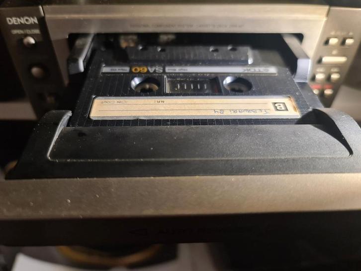Denon Cassettedeck DRR-M7 Auto-Reverse, Audio, Tv en Foto, Cassettedecks, Enkel, Denon, Auto-reverse, Tape counter, Ophalen