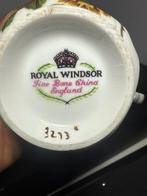 Vintage Royal Windsor Kop en Schotel met Bloemen, Ophalen of Verzenden