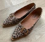 Dwrs stoere Panter Loafers Maat 40, Verzenden, Zo goed als nieuw, Bruin, Instappers