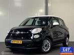 Fiat 500 L 1.4-16V Easy [ historie cruise airco LM ], Auto's, Voorwielaandrijving, Euro 6, 400 kg, Zwart
