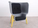 De Vorm | Pod Privacy | Fauteuil | Geel/grijs, Overige materialen, 75 tot 100 cm, Ophalen of Verzenden, Zo goed als nieuw