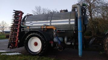 Theo tel 14.000 liter 4 wielige dubbetwin zuigarm  bemester  beschikbaar voor biedingen