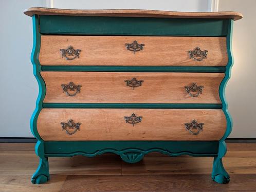 Ladekast groen *Vintage buikkastje*, Huis en Inrichting, Kasten | Ladekasten, Zo goed als nieuw, Minder dan 100 cm, 50 tot 100 cm