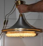 Vintage Heksenhoed Hanglamp Space Age, Ophalen, Gebruikt, Vintage, Glas