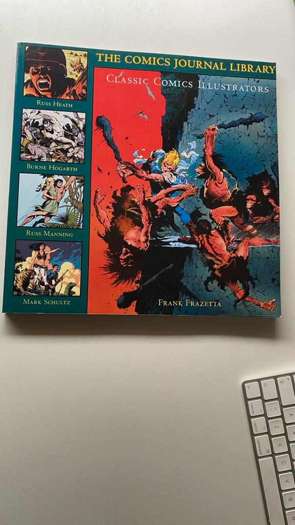 The comics Journal Library # 5 - Frazetta, Hogarth, Schultz, Boeken, Strips | Comics, Zo goed als nieuw, Eén comic, Amerika, Ophalen of Verzenden