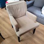 3 nette stoelen met armleuningen!, Huis en Inrichting, Fauteuils, Gebruikt, Stof, Ophalen