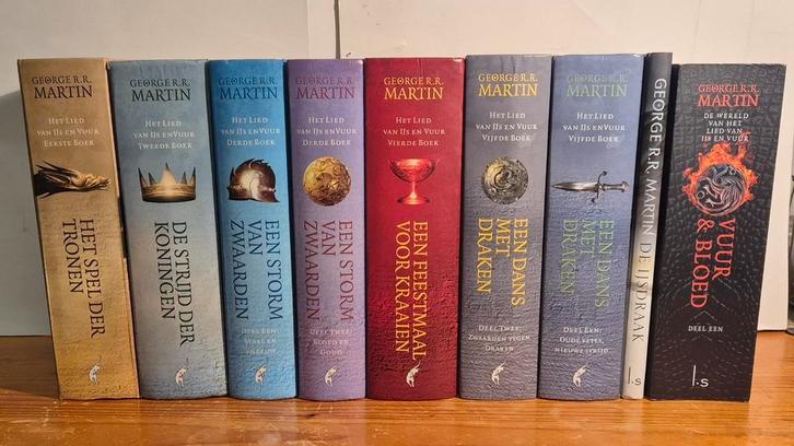 George RR Martin Game of Thrones +2, Boeken, Fantasy, Gelezen, Ophalen of Verzenden