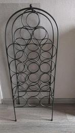 Wijnrek flessenrek staal., Huis en Inrichting, Woonaccessoires | Wijnrekken, Ophalen, Metaal