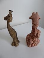 2 giraffen van keramiek, waarvan 1 met jong  (nr 19), Verzamelen, Dierenverzamelingen, Ophalen of Verzenden, Zo goed als nieuw