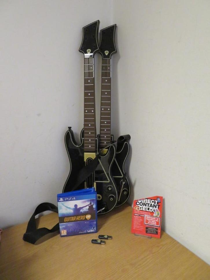 Playstation 4 Guitar Hero | Pawn Eindhoven, Spelcomputers en Games, Games | Sony PlayStation 4, Gebruikt, Muziek, 2 spelers, Vanaf 12 jaar