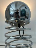 Vintage retro tafellallamp, spiraallamp, spaceage uit de 70s, Huis en Inrichting, Lampen | Tafellampen, Variavintage, Ophalen of Verzenden
