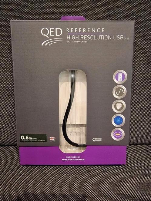 QED Reference High Resolution Usb kabel 0,6m nieuw, Audio, Tv en Foto, Audiokabels en Televisiekabels, Zo goed als nieuw, Overige kabels