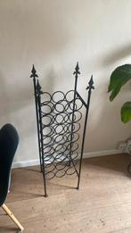 Frans wijnrek, Huis en Inrichting, Woonaccessoires | Wijnrekken, Ophalen of Verzenden, Zo goed als nieuw, Metaal, 75 cm of meer