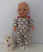 poppenkleertjes babypop little 36cm (jumpsuit), Verzenden, Nieuw, Babypop