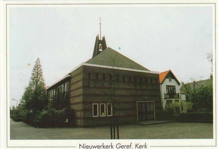 NIEUWERKERK Geref. Kerk, Verzamelen, Ansichtkaarten | Nederland, Ongelopen, Zeeland, 1980 tot heden, Verzenden