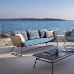 Roberti Rattan Portefino bank, loungebank, sofa allweather, Ophalen, Zo goed als nieuw