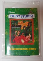 Disney Print Studio Leeuwenkoning, Ophalen of Verzenden, Leeuwenkoning of Jungle Boek, Zo goed als nieuw, Overige typen