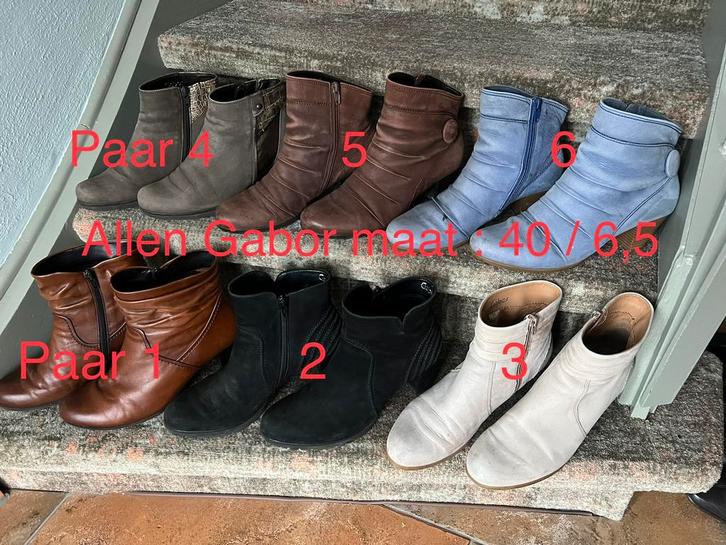 ‼️Gabor enkellaarsjes dames‼️, Kleding | Dames, Schoenen, Gedragen, Lage of Enkellaarzen, Overige kleuren, Ophalen of Verzenden