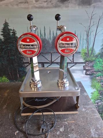 Heineken tap biertap oud logo lichtbak  beschikbaar voor biedingen