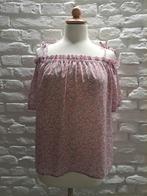 H&M Top Maat 36 - Bloemenprint, H&M, Verzenden, Zo goed als nieuw, Korte mouw